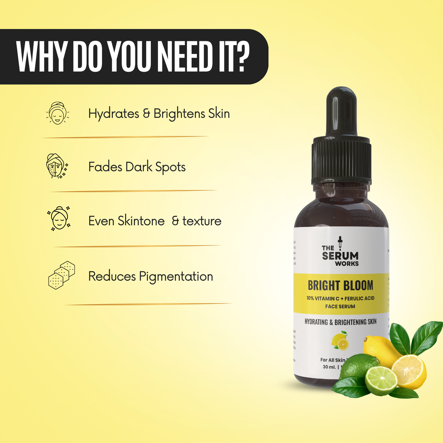 Vitamin C Serum For Face - 10% Vitamin C